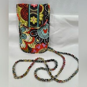 Vera Bradley Disney Parks Perfect Petals Cell Phone Crossbody Bag
